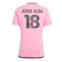 Maglia Calcio Inter Miami Jordi Alba #18 Prima Divisa 2024-25 Manica Corta